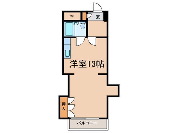 日之出ビル博多駅南の物件間取画像